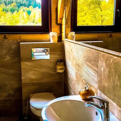  Piaskowy Koń Dom Deluxe Nol - Łazienka na piętrze