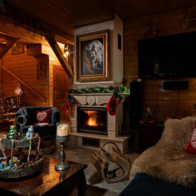 Piaskowy Koń Dom Deluxe Nol - Salon - Boże Narodzenie
