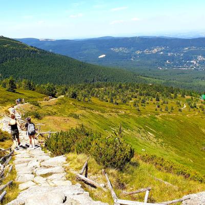 Szlaki turystyczne w Karkonoszach